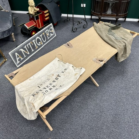 WW2 NZ Military Folding Bed 1